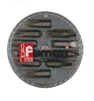 Assortimento 10 Inserti 1/4" magnetici